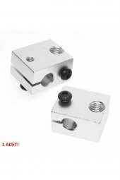 V6 3D Yazıcı Alüminyum Extruder Isıtıcı Blok  1.75 / 3.0mm Filament Uyumlu - 5