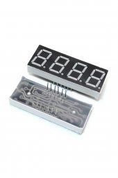 0.56" 4 Hane 7 Segment Led Ekran Kırmızı Ortak Katot  14mm 4 Digit Dijital Display Alfanümerik - 5