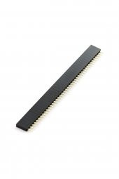 4 Adet 1x40 Pin Dişi Header  Tek Sıra 2.54mm 180 Derece Kesilebilir Bölünebilir - 1