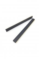 4 Adet 1x40 Pin Dişi Header  Tek Sıra 2.54mm 180 Derece Kesilebilir Bölünebilir - 6