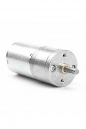 12V 620Rpm JGA25-370 Redüktörlü DC Motor  Metal Dişli Yüksek Tork Kuvvet 25mm Robot Oyuncak - 5