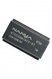 Nanya NT5DS8M16FS-5T 128Mb DDR SDRAM  2.5V 66 Pin TSOP 8M x 16 Clock 200MHz - 4