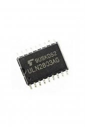 ULN2803A NPN 8 Adet Darlington Transistör Sürücü Entegre Sop18 Smd 18 Bjt Bipolar - 5
