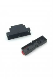 Ray Tip Siyah Plastik Kutu 24 x 59 x 88mm  Elektronik Devre Proje Prototip Sigorta Röle Otomasyon - 3