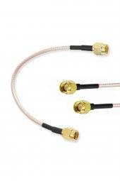 RG316 10cm Sma Erkek Erkek Kablo  RF Uzatma Kablosu Altın Kaplama Soket 0-6GHz Wi-Fi Anten FPV Lora - 3