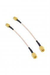 RG316 10cm Sma Erkek Erkek Kablo  RF Uzatma Kablosu Altın Kaplama Soket 0-6GHz Wi-Fi Anten FPV Lora - 4