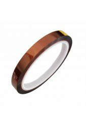 Kapton Bant 10mm x 30 Metre  Yüksek Düşük Sıcaklık -73C  260C Termal Isıya Dayanıklı - 7