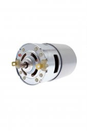 RS775 DC Motor 12V 15000Rpm  Yüksek Hız Tork Çift Bilyalı Rulman Matkap Torna CNC Router Motor - 5