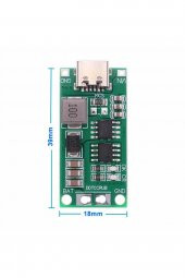 2S 8.4V 1A Lityum Pil Şarj Modülü  Type C 18650 Li-Ion Batarya Step-Up Boost Pda Mp3 Mp4 - 3