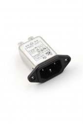 CW1D-10A-T AC 250V 10A C14 Erkek Soket EMI Filtreli  Hat Şebeke EMC RFI Gürültü Bastırıcı Azaltıcı - 1