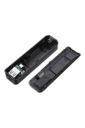 Usb Powerbank Devreli Kutu Mobil Güç Kaynağı DIY 3.7V 18650 Lityum Pil Batarya Akü Micro Usb - 4