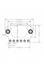 TOF400C VL53L1X 4 Metre Lazer Mesafe Sensör Modülü Optik Filtre Kapak 400cm TOF Uzaklık Yakınlık - 7
