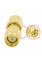 SMA Erkek to SMA Erkek Adaptör Soket  RF Koaksiyel Dönüştürücü Çoğaltıcı 50ohm Uzatma Kablosu - 4