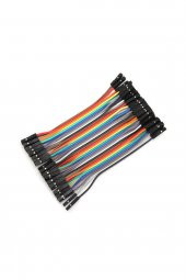10cm 40 Pin Dişi Dişi Dupont Kablo Breadboard Jumper Ayrılabilir - 3
