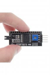 IIC I2C Seri LCD Modül  PCF8574 Adaptör Çevirici Sürücü Kart 1602A 1604A 2004A Kontrast Potu - 3