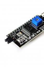 IIC I2C Seri LCD Modül  PCF8574 Adaptör Çevirici Sürücü Kart 1602A 1604A 2004A Kontrast Potu - 8