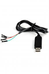 Kablolu PL2303 USB To RS232 TTL UART Çevirici Modül  Seri Port Haberleşme Mcu Uydu Alıcı Dvd GSM - 1