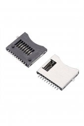 Micro SD Kart Soketi Micro SD Kart Soketi Hafıza Kartı Microsd Kart Bellek Yaylı Kart Algılayıcı 8+2 - 3