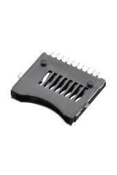 Micro SD Kart Soketi Micro SD Kart Soketi Hafıza Kartı Microsd Kart Bellek Yaylı Kart Algılayıcı 8+2 - 5
