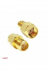 RP SMA Erkek to RP SMA Dişi Adaptör Soket  Altın Kaplama Soket 0-6GHz RF Wi-Fi Anten FPV Lora Helium - 3