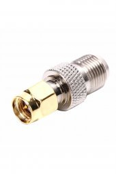 F Tip Dişi to SMA Erkek Adaptör Soket Konnektör  0-6GHz CCTV TV Radyo RF Wi-Fi Anten FPV Lora Helium - 3