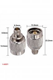 RP TNC Erkek to RP SMA Dişi Adaptör Soket Konnektör  0-6GHz RF Wi-Fi Anten FPV Lora Helium Router 4G - 8