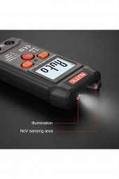 NJTY T1 Dijital Multimetre True RMS NCV 600V Mini Cep El Tipi Voltmetre AC DC Voltaj Direnç Buzzer - 5