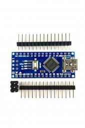 Arduino Nano 3.0 Atmega328 CH340  Mini Usb Kod Yazılım Geliştirme Eğitim Kartı Programlama Diy - 7