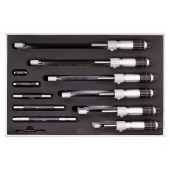 Werka W217-9576 0...150x0.01mm 6prç.DışÇap MikrometreSet - 1