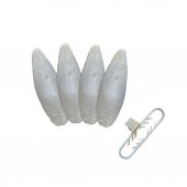 4 Adet Temizlenmiş Mürekkep Balığı (Kalamar) Kemiği 7-8cm Ve Tutacak - 1