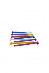Renkli Kuş Tüneği 20 cm - 5 adet - 1