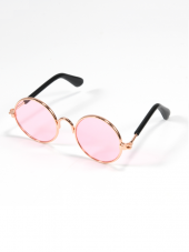 Kedi Gözlüğü 8 cm - Pembe Renk - 2