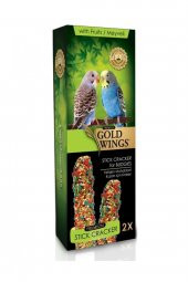 Gold Wings Premium Muhabbet Kraker 2'li Meyveli - 1