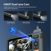 DEPSTECH 5" IPS Ekranlı 1080P Çift Lensli Endoskop Kamera - 5m - 2