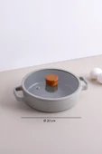 Fika Sahan 20 cm. Gri - 3