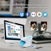 Plustek Fotoğraf Tarayıcı Z300, 2 Saniyede 4x6 Fotoğraf Tarama - 3