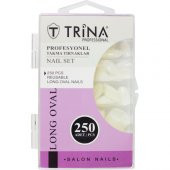 Trina Takma Tırnak 250‘LI Kutulu (Long Oval) - 08 - 1