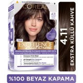 LOréal Paris L’oréal Paris Excellence Cool Creme Saç Boyası – 4.11 Ekstra Küllü Kahve - 1
