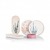 Schafer Sunny 4 Kişilik Kahvaltı Takımı 10 Parça-Pembe01 - 2