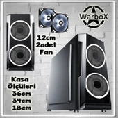 WarboX PUMA Xeon X5650 24gb Ram 256gb SSD 250gb HDD R7 240-4gb E.kartı 19" Monitör Gaming Bilgisayar - 2