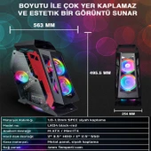 WarboX Deadpool Xeon X5650 64gb Ram 512gb Ssd Rx 550-4gb E.kartı 24" Monitör Gaming Bilgisayar - 2