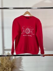 NO 601  bisiklet yaka kışlık sweat - 2
