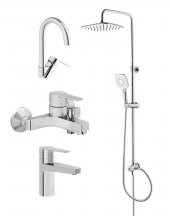 Artema Nora S Batarya Seti ve Artema Ls20 Joy 3S Tepe Duş Takımı A45787 thumbnail 1