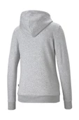 Puma ESS Logo Hoodie Kadın Sweatshirt Gri XS-XL - 5