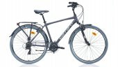 Carraro Elite 704 28 Jant 48 cm 21 Vites V-Fren Şehir Bisikleti Gri Krom - 1