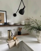 Rsylight Retro Metal Mafsallı Akrobatik Kablolu Fişli Dekoratif Rustik Aplik thumbnail 1