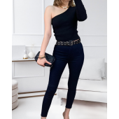 Gabardin Kumaş Yüksek Bel Pantolon - 4