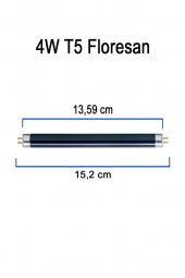 Şahnet 4W T5 BLB Floresan Ampul Mor Işık 13,6 cm- Para Makinesi Lambası - 2