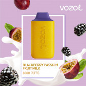 vozol el nargilesi blackberry passion fruit milk - 1