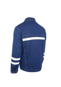 Kot İş Takımı Likralı Kot Pantolon ve Reflektörlü İş Montu Kapitoneli Kışlık Myform Marka 3110-2150 - 4